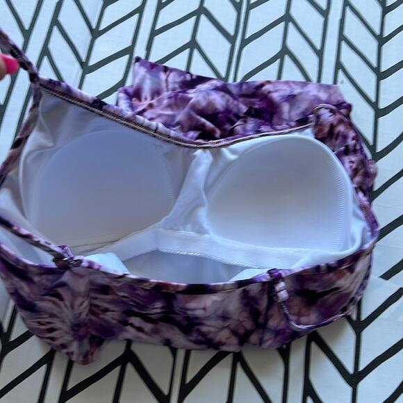 Magicsuit Good Vibes Rita Tankini Top Separate in Purple Tie Dye - Picture 6 of 8